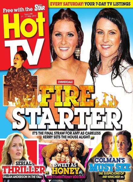 Hot TV – 11 May-17 May 2013