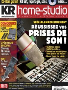Keyboard Recording Home Studio 275 – Juillet-Aout 2012