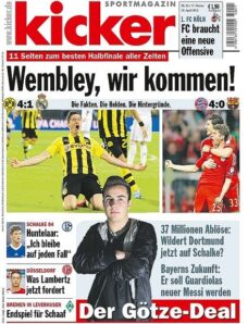 Kicker SportMagazin Germany — 25 April 2013