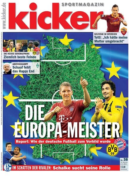Kicker SportMagazin Germany – 6 Mai 2013
