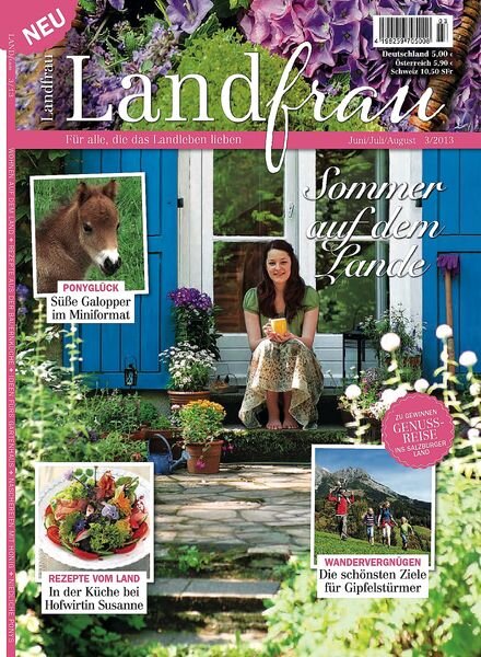 Landfrau Magazin — Juni-Juli-August 2013