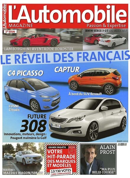 L’Automobile — Mars 2013
