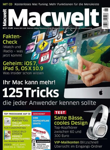 MacWelt Germany — Juni 2013