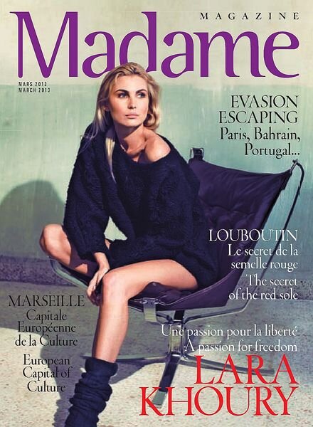 Madame Magazine — March 2013