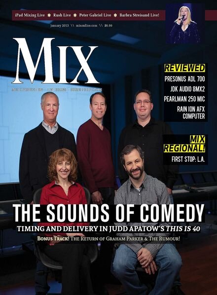 Mix Magazine – January 2013