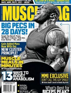 MuscleMag International – March 2011