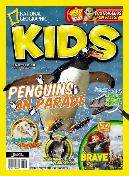 National Geographic KIDS South Africa — August 2012