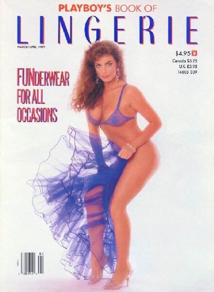 Playboys Lingerie – March-April 1989