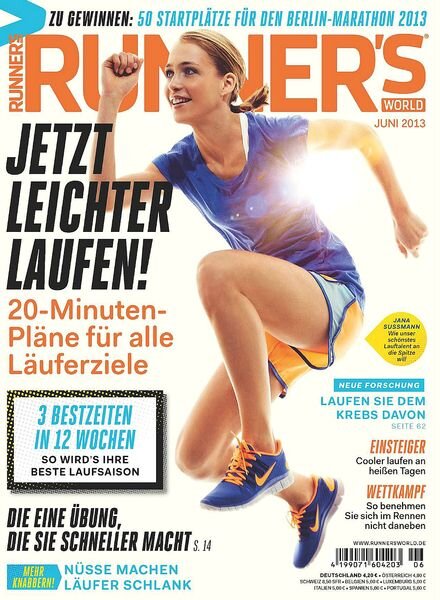 Runner’s World Germany – Juni 2013
