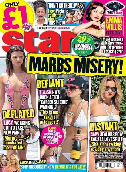 Star Magazine UK — 10 June 2013