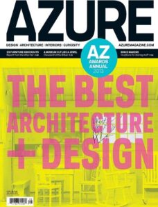 Azure Magazine — July-August 2013