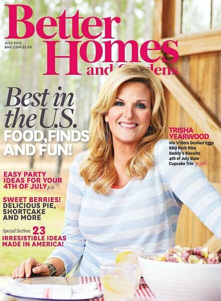 Better Homes and Gardens USA – July 2013