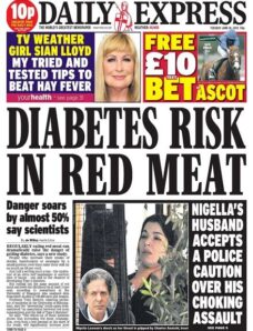 Daily Express – Tuesday, 18 June 2013
