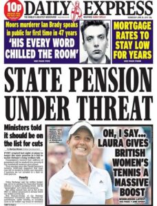 Daily Express – Wednesday, 26 June 2013