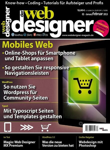 Der Webdesigner – Januar-Februar 2013