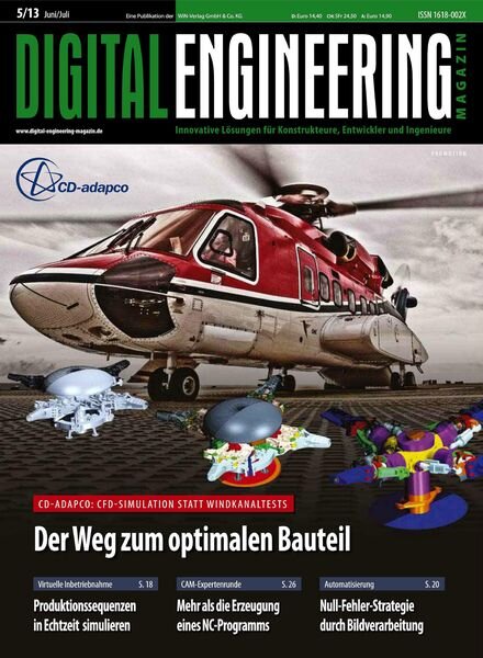 Digital Engineering Magazin — Juni-Juli 2013