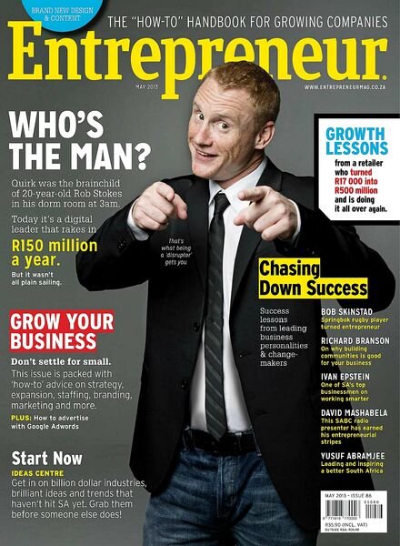 Entrepreneur South Africa — May 2013