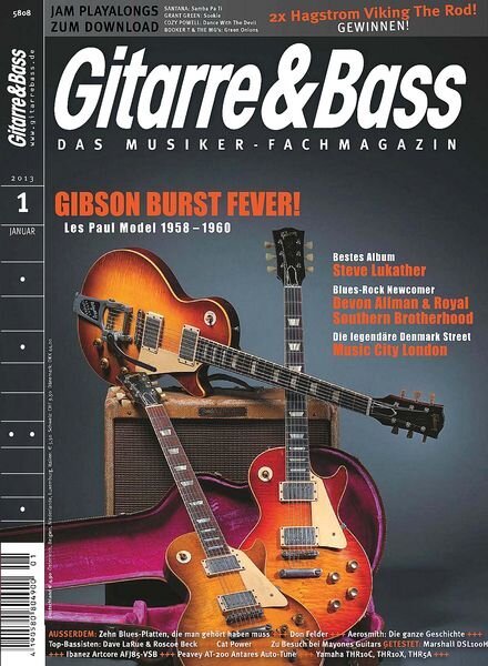 Gitarre & Bass Magazin – Januar 2013