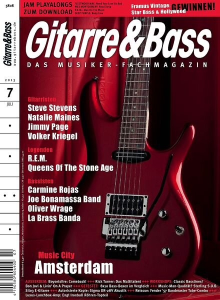 Gitarre & Bass Magazin – Juli 2013