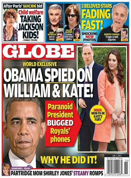 Globe — 01 July 2013