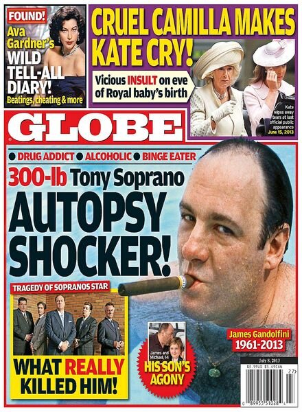 Globe – 08 July 2013