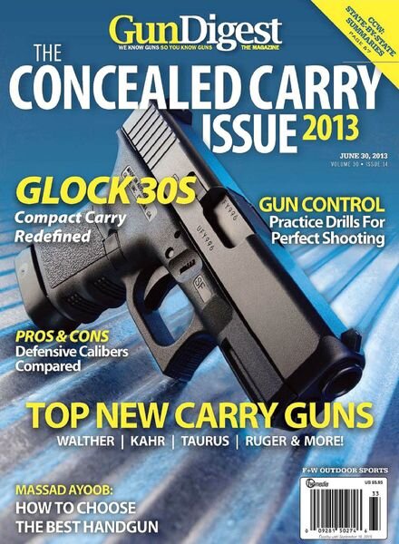 Gun Digest – Concealed Carry – 30 June 2013