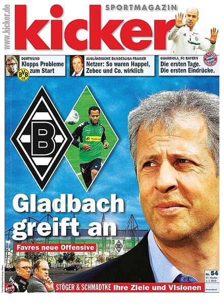 Kicker SportMagazin Germany — 01.07.2013