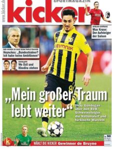Kicker SportMagazin Germany – 17.06.2013