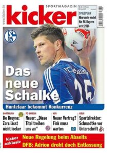 Kicker SportMagazin Germany — 20 Juni 2013