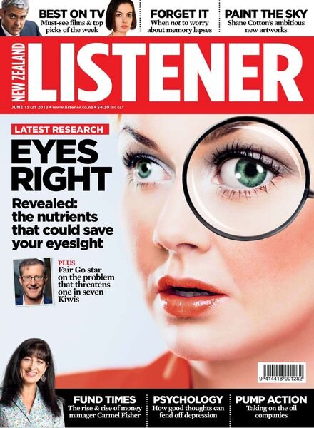 New Zealand Listener – 15 June 2013