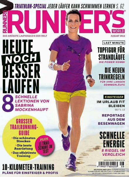 Runner’s World Germany — August 2013