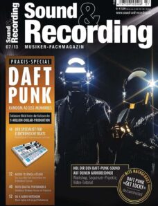 Sound & Recording Germany — Juli 2013