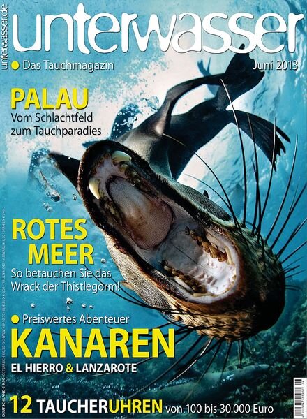 Unterwasser Das Tauchmagazin – Juni 2013