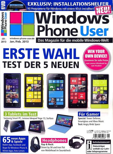 Windows Phone User – 01-02 2013