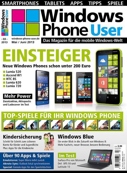 Windows Phone User – Mai-Juni 2013