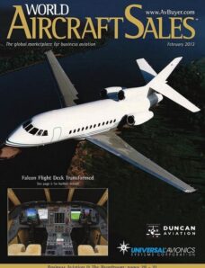 World Aircraft Sales – February 2013