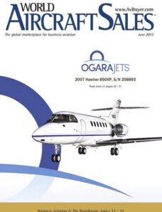 World Aircraft Sales – June 2013