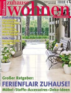 Zuhause Wohnen Magazin – Juli 2013