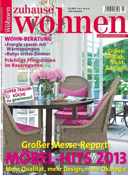 Zuhause Wohnen Magazin — Mai 2013