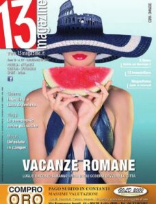13 Magazine – Agosto 2013