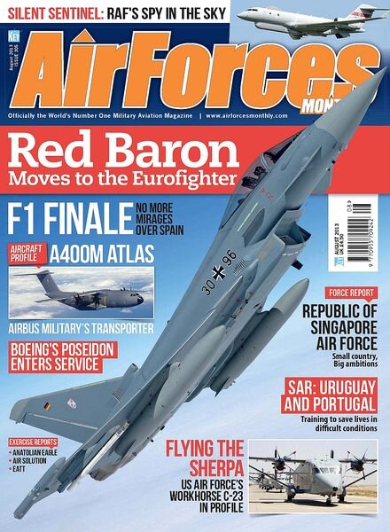 AirForces Monthly – August 2013