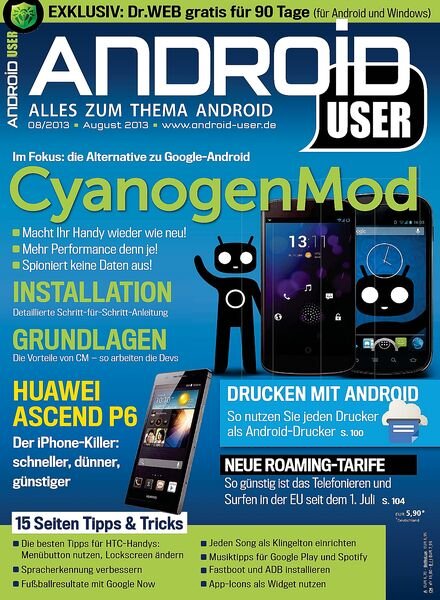 Android User — August 2013