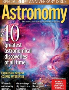 Astronomy – August 2013