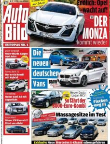 Auto Bild Germany – 05.07.2013