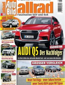 Auto Bild Germany allrad – August 2013
