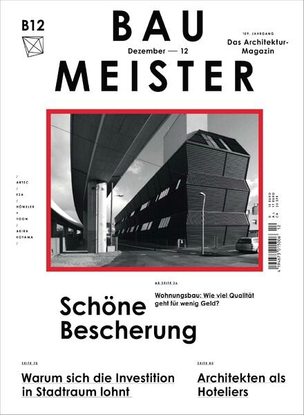 Baumeister Magazine — December 2012
