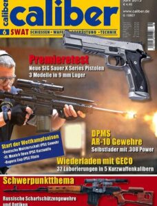 Caliber SWAT Magazin — Juni 2013