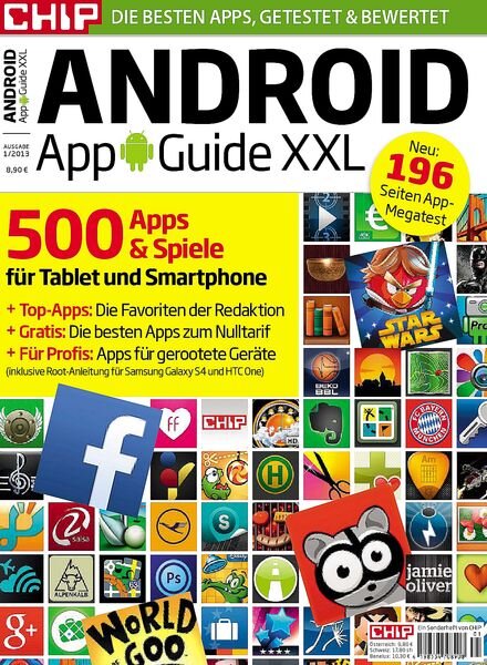 CHIP Sonderheft Android — App Guide XXL 01-2013