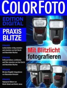 Color foto Edition Digital Praxis Blitze — Juli 2013