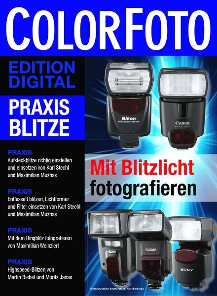 Color foto Edition Digital Praxis Blitze – Juli 2013